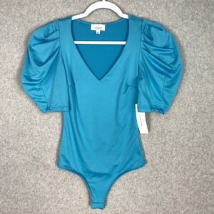 Puff Sleeve‎ Bodysuit Small Ballet Dance Feminine Coquette Romantic Maximalist